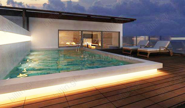 Πισίνα - θέα . Swimming pool - View 